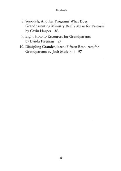 Equipping Grandparents