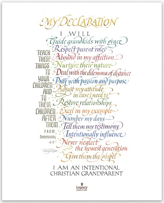 My Declaration Art Print