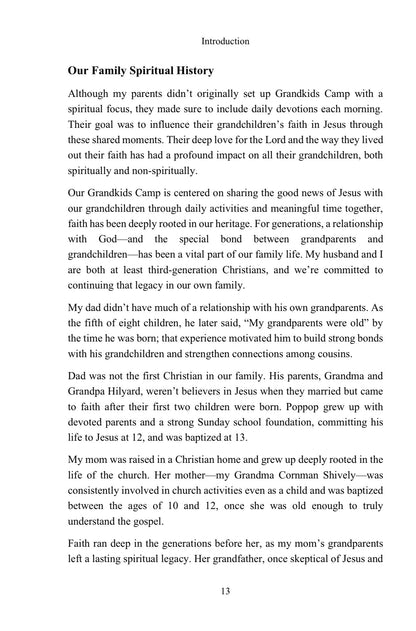 Grandkids Camp