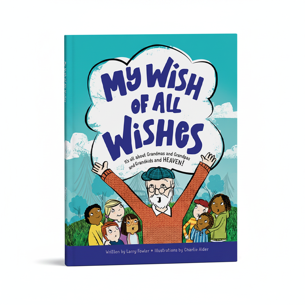 My Wish of All Wishes book - faith-based grandparenting children's book on white background