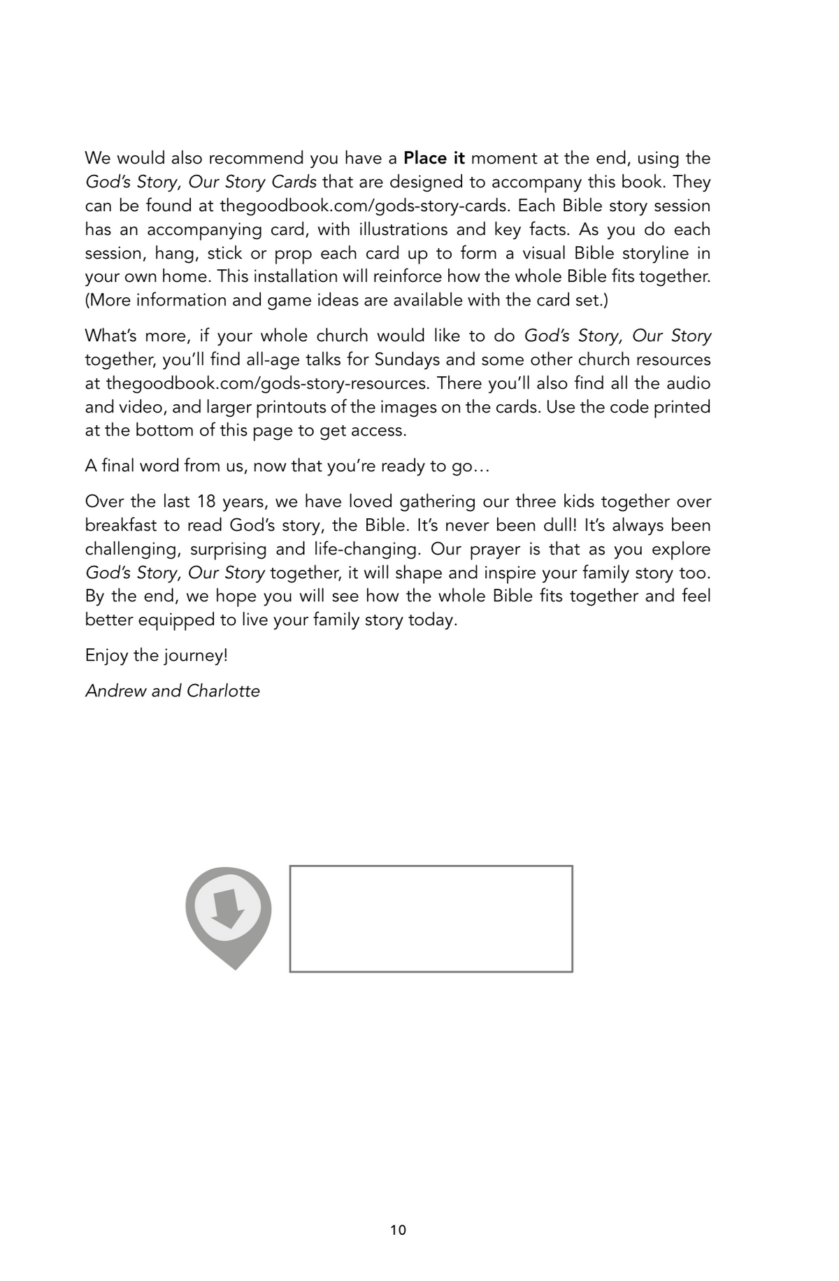 Look inside God’s Story, Our Story: Creation story continued, page 16