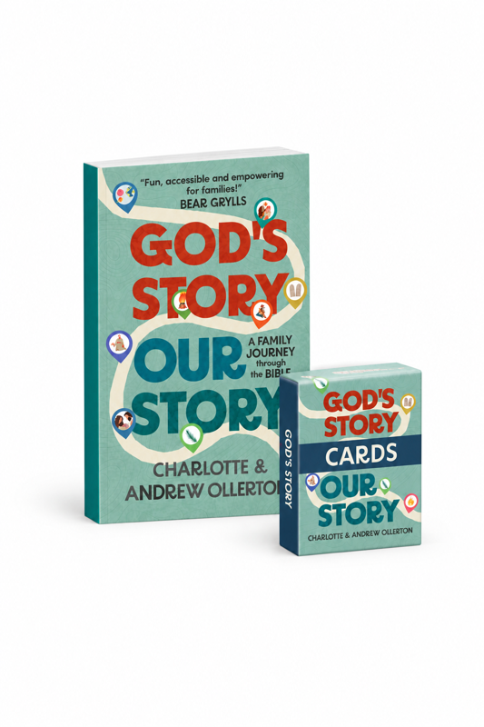 God's Story, Our Story Family Devotion and Cards Bundle