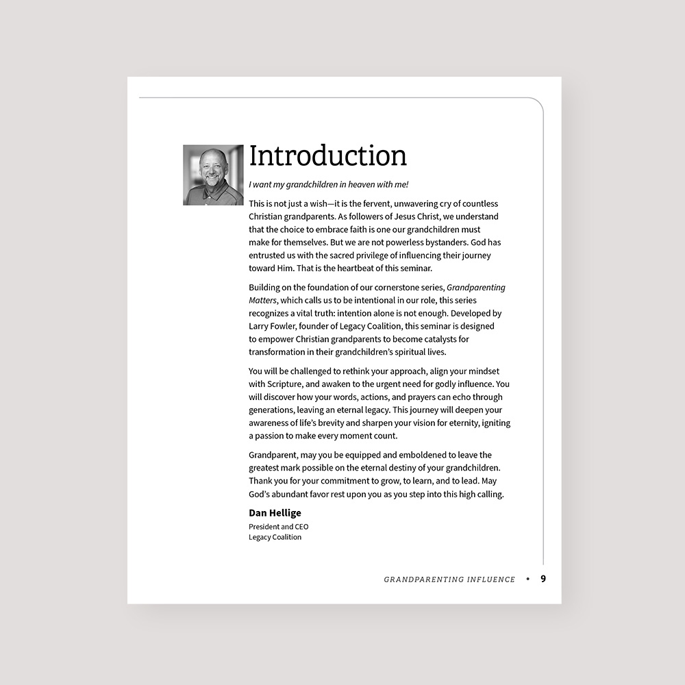 Grandparenting Influence Workbook - Image 3